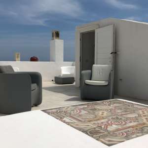 Set Nova Myyour sul magnifico terrazzo della Dimora del Dragone - Vieste (FG)