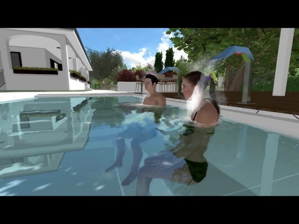 OUTDOOR POOL GARDEN PROJECT - GARDEN DESIGN